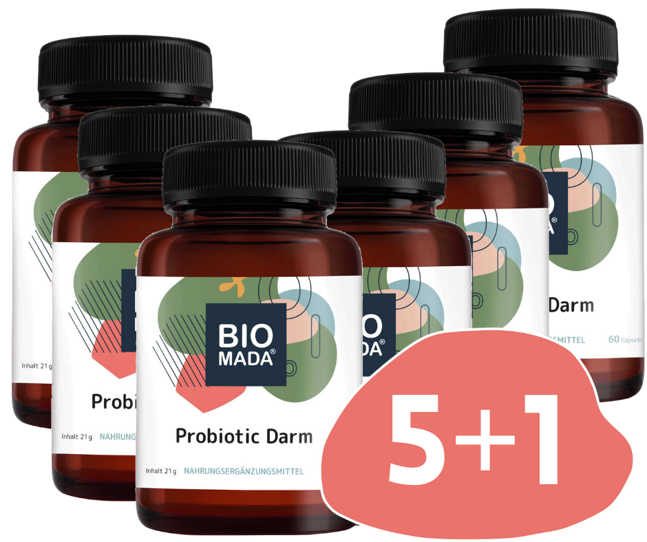 Probiotic Darm 5 + 1 gratis